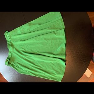 Green skirt